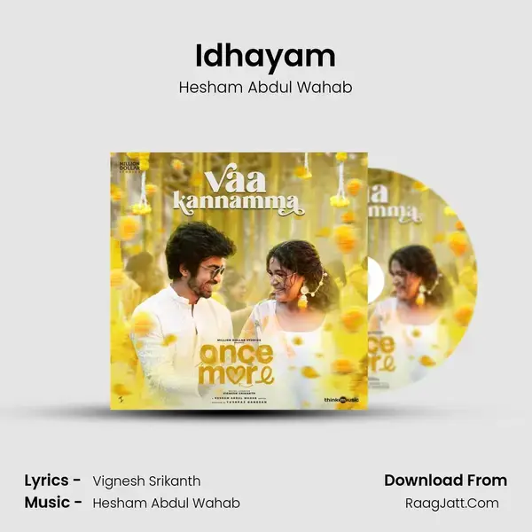 Idhayam MP3 Song by Hesham Abdul Wahab Cover